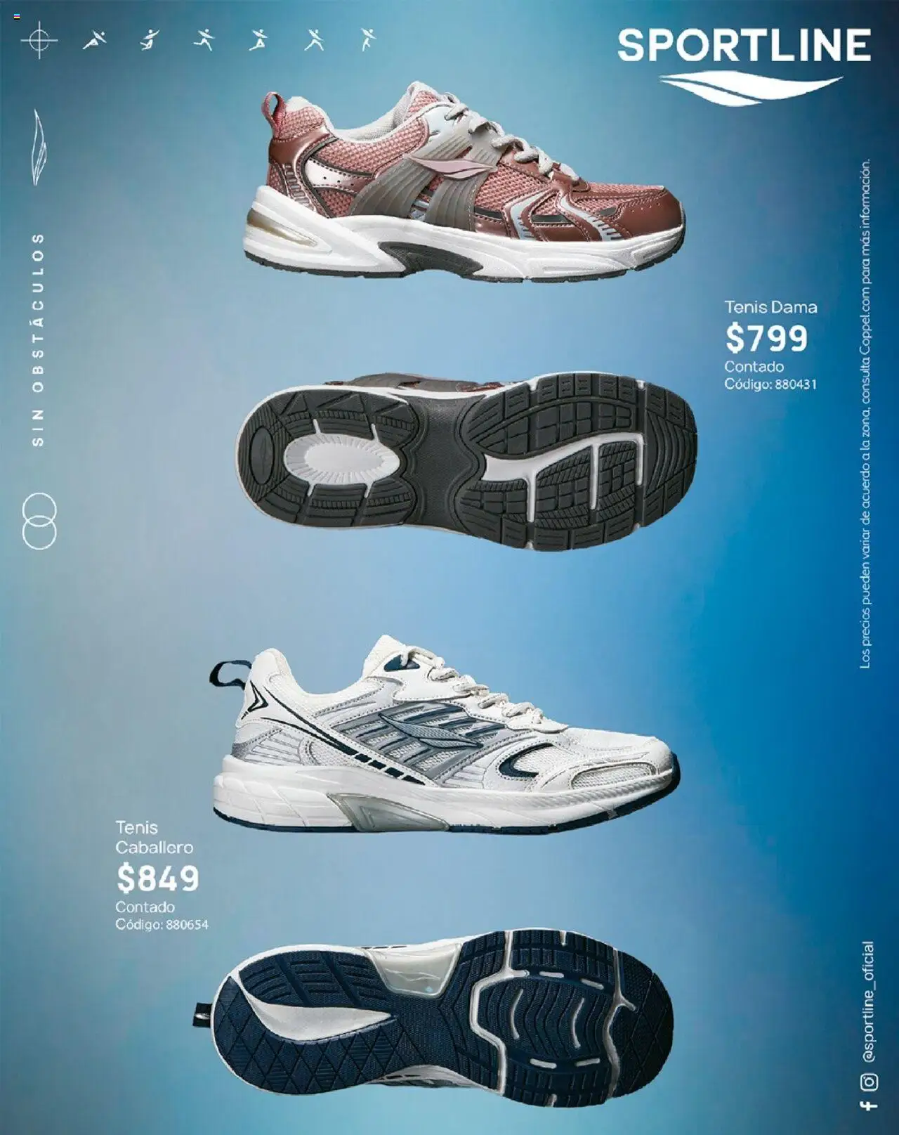 Nuevas ofertas de Coppel válidas en toda la República Mexicana desde el 01.07.2025. ¡Encuentra las mejores ofertas en Coppel catálogo Deportivo! | Página: 4 | Productos: Tenis