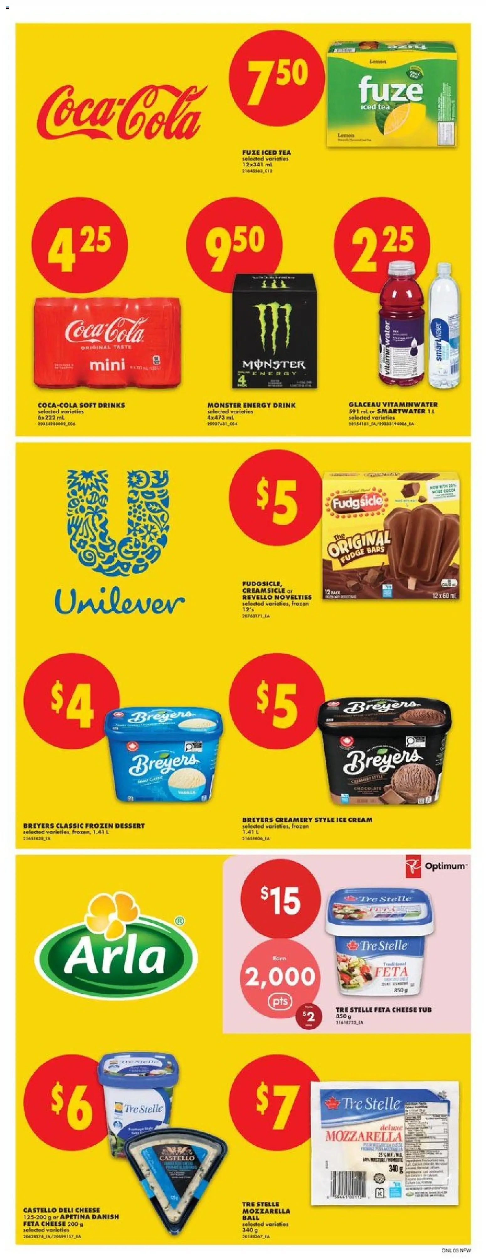 No Frills flyer valid from 19.03.2026 | Page: 10 | Products: Tea, Ice cream, Cheese, Chocolate