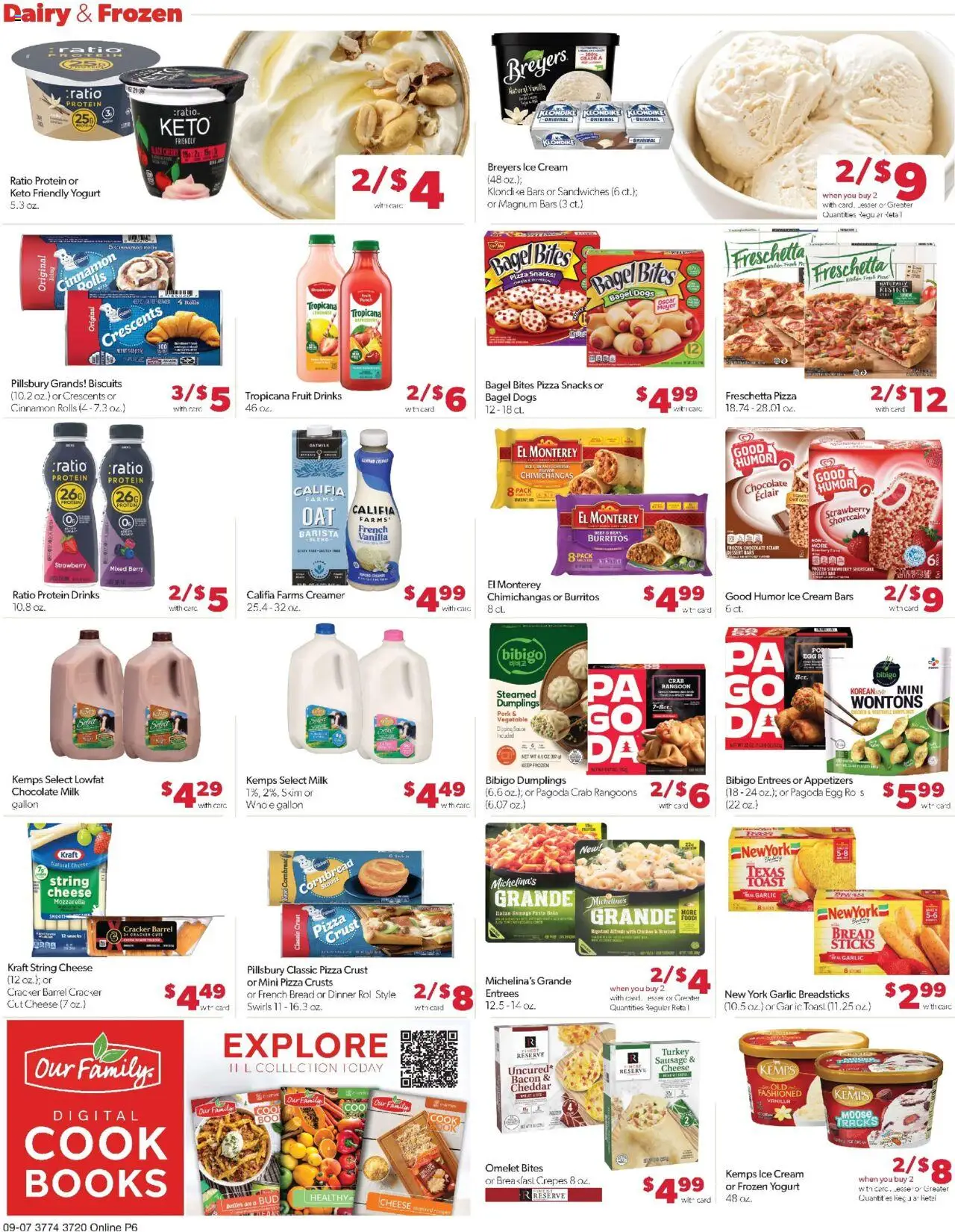Family Fare Weekly Ad - NE - valid from 07.09.2025 | Page: 10 | Products: Beef, Pasta, Cream, Sausage