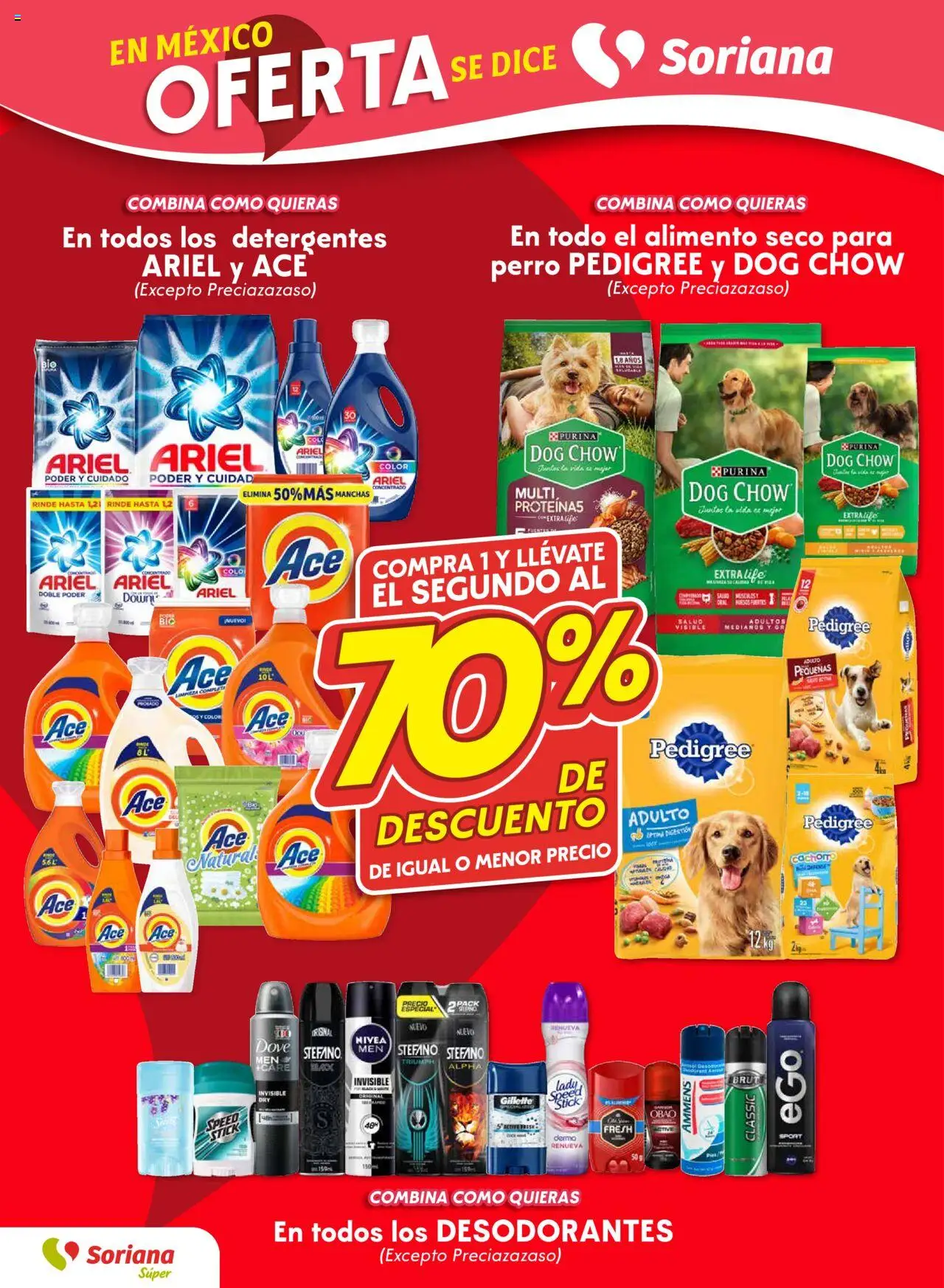 Nuevas ofertas de Soriana válidas en toda la República Mexicana desde el 01.08.2025. ¡Encuentra las mejores ofertas en Soriana - Fin de Semana Súper: Tijuana, Mexicali, Ensenada, San Luis Río Colorado y Tecate! | Página: 4