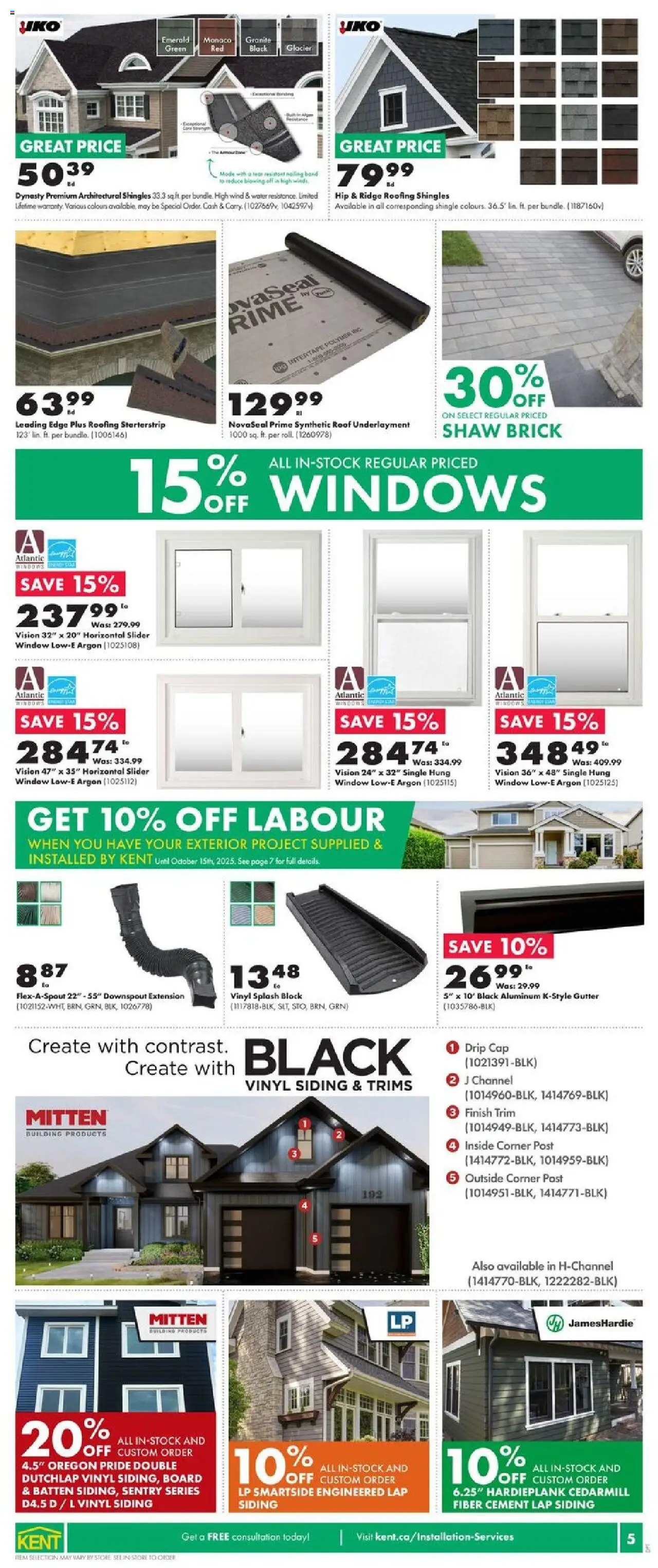 Kent flyer valid from 09.10.2025 | Page: 8 | Products: Cap, Ridge