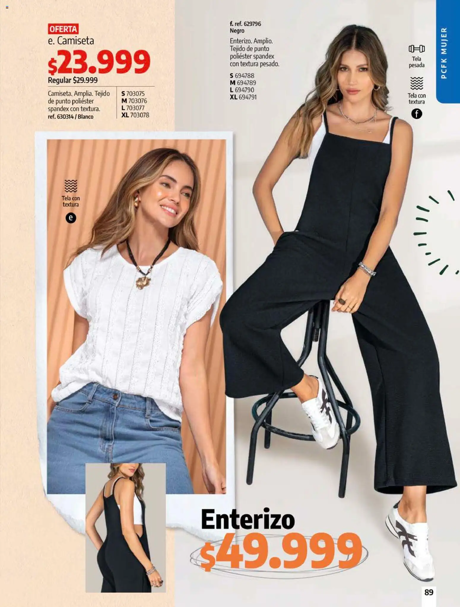 Pacifika revista - valida desde el 01.08.2026 | Página: 89 | Productos: Camiseta, Enterizo