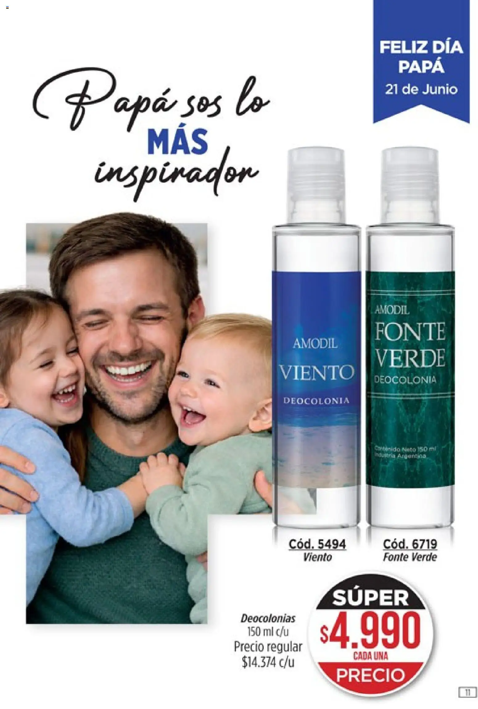 Amodil - Campaña 8 │ válido desde el 08.04.2026 | Página: 11 | Productos: Papa