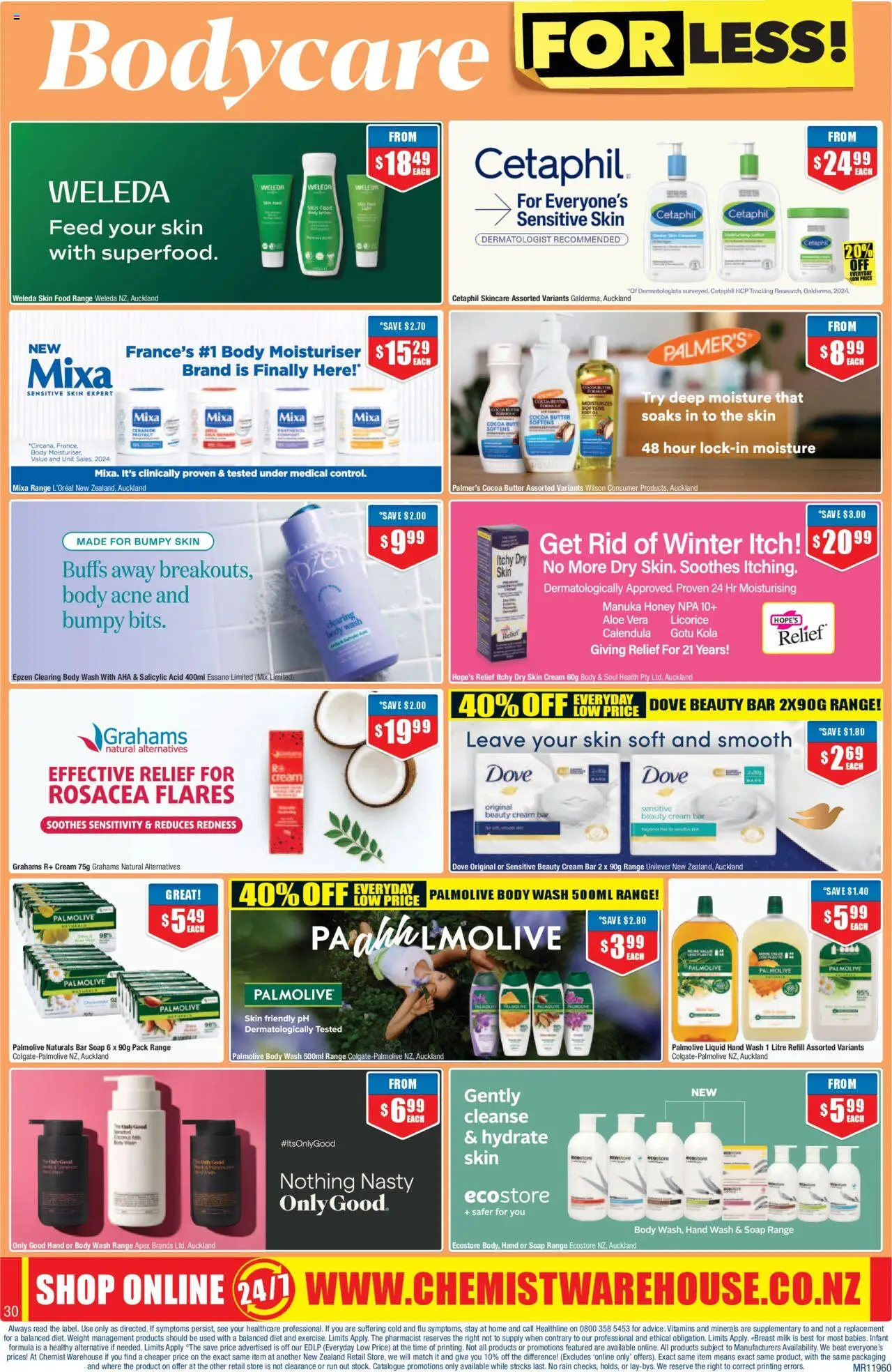Chemist Warehouse catalogue from 17.07.2025 | Page: 30