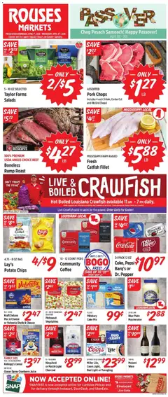 Preview of Rouses weekly ads valid from 01.04.2026