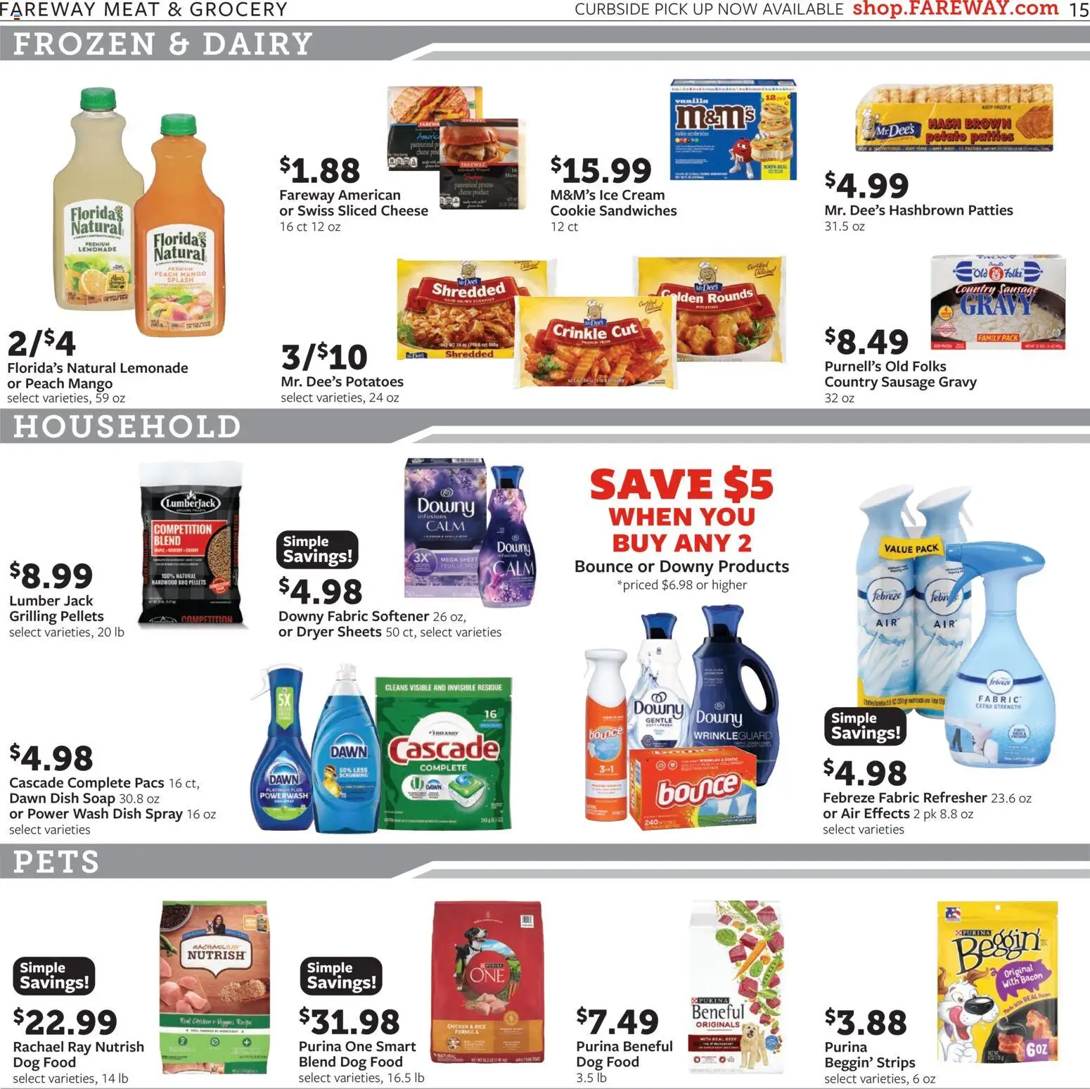 Fareway - Weekly Ad - valid from 26.01.2026 | Page: 15 | Products: Soap, Rice, Sausage, Dryer