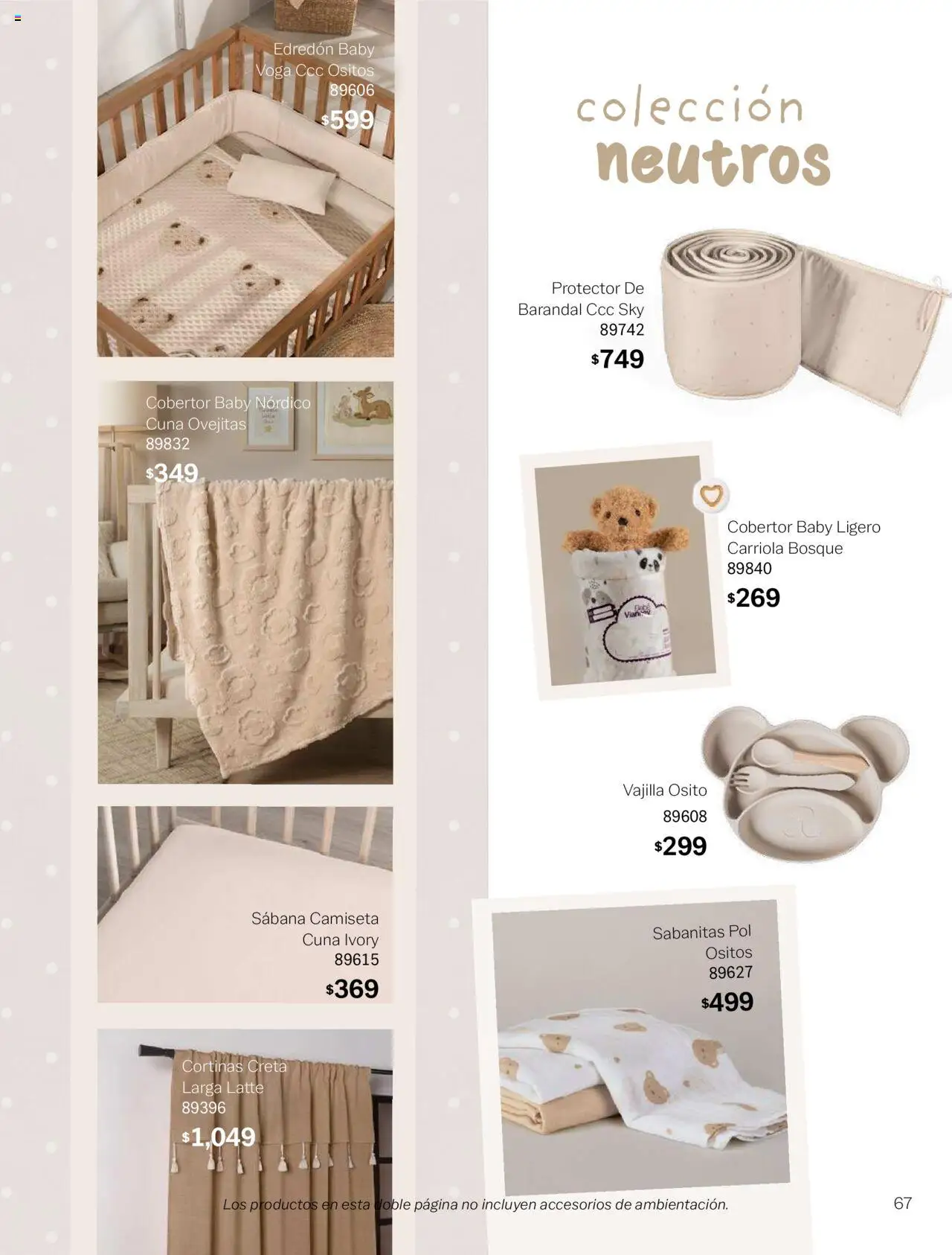 Nuevas ofertas de Vianney válidas en toda la República Mexicana desde el 15.08.2025. ¡Encuentra las mejores ofertas en Vianney - Catálogo Bebé! | Página: 69 | Productos: Carriola, Cobertor, Cortinas, Camiseta