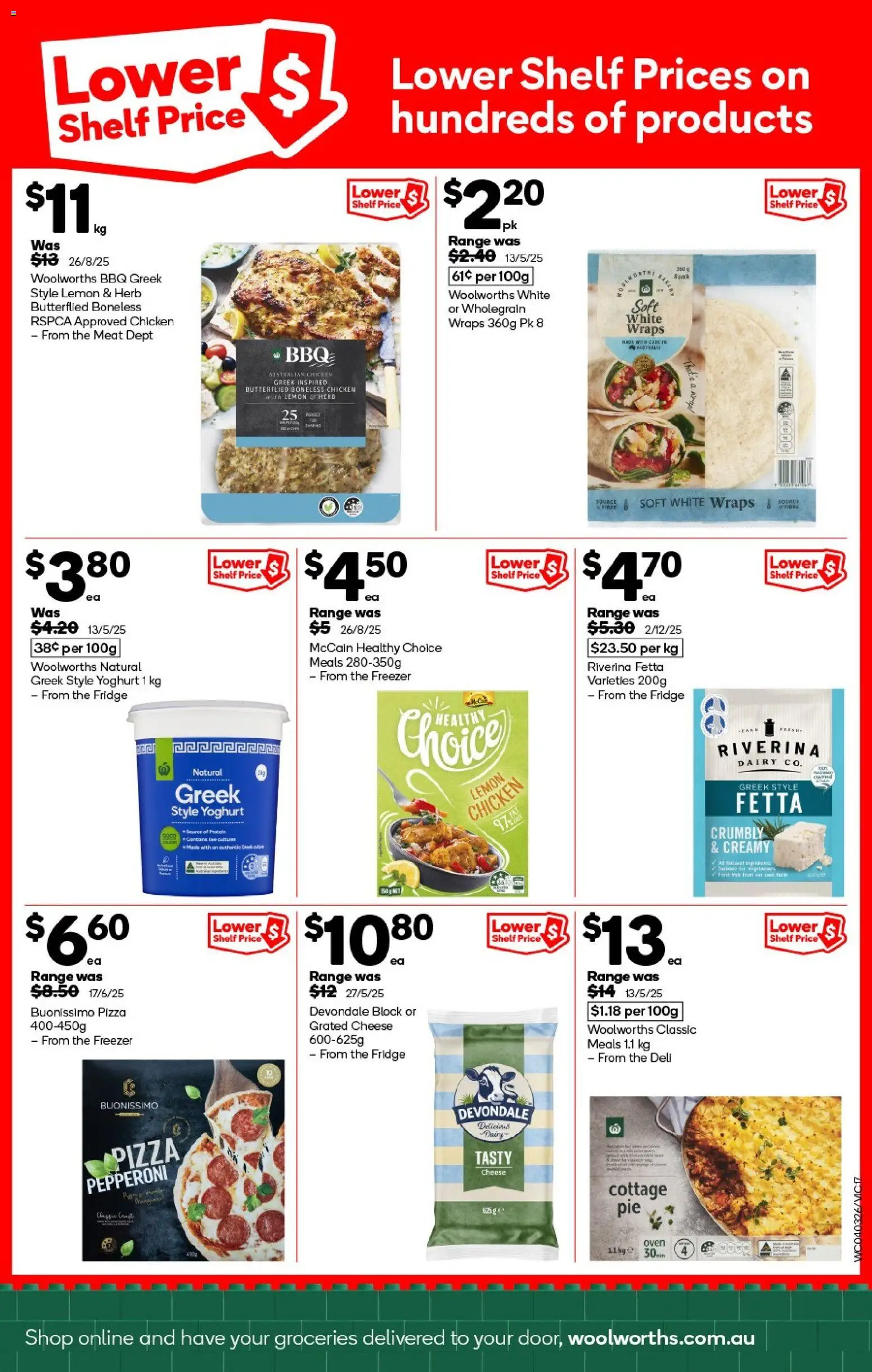 Woolworths catalogue - valid from 04.03.2026 | Page: 17 | Products: Shelf, Dairy, Pizza, Oven