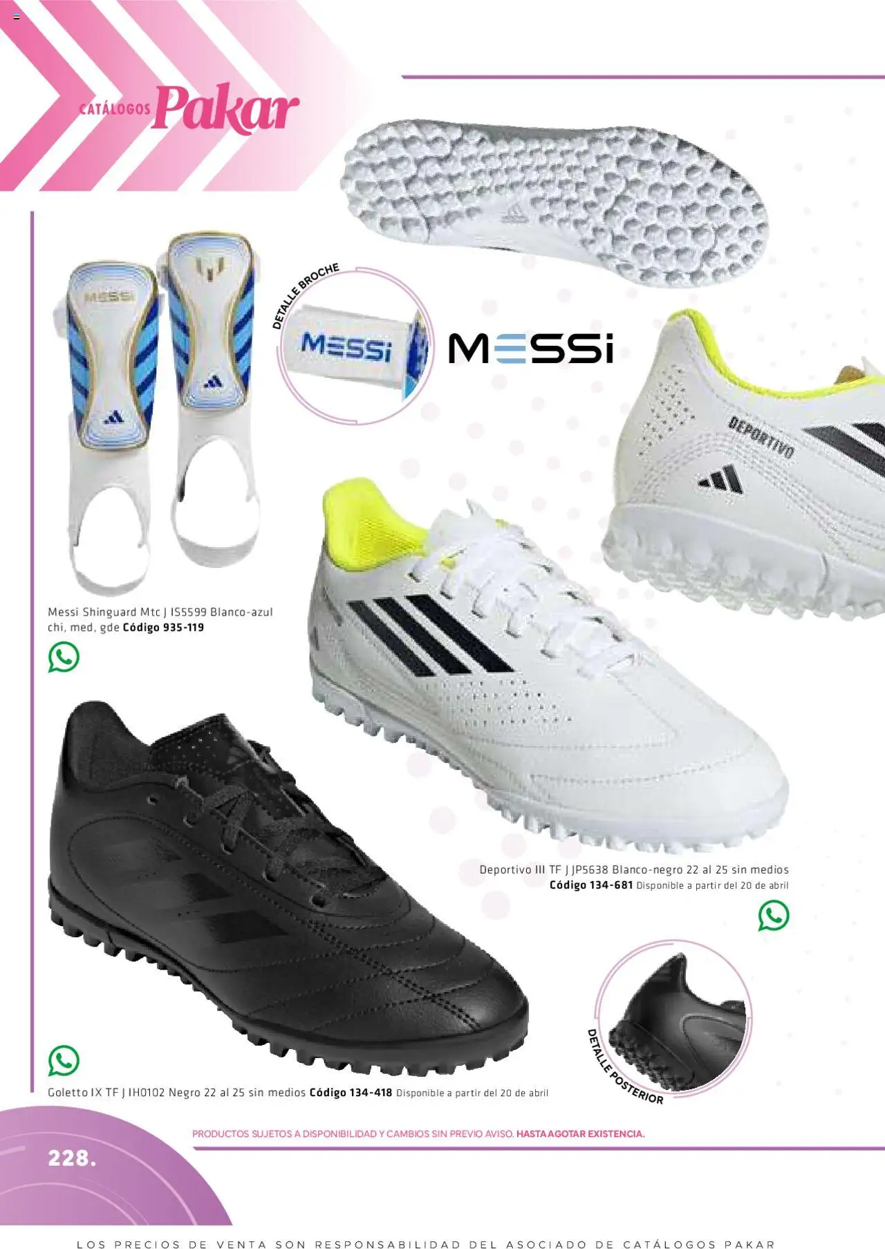 Nuevas ofertas de SC Pakar válidas en toda la República Mexicana desde el 06.03.2025. ¡Encuentra las mejores ofertas en SC Pakar catálogo Women! | Página: 228