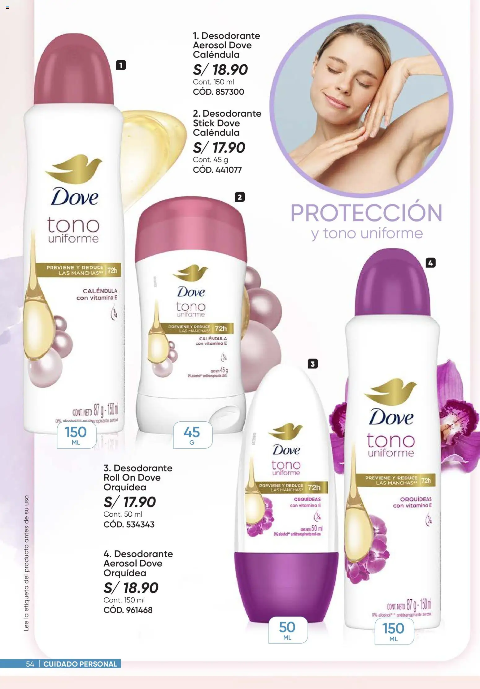 Catálogo Azzorti válido desde 15.12.2025 | Página: 54 | Productos: Desodorante, Antitranspirante