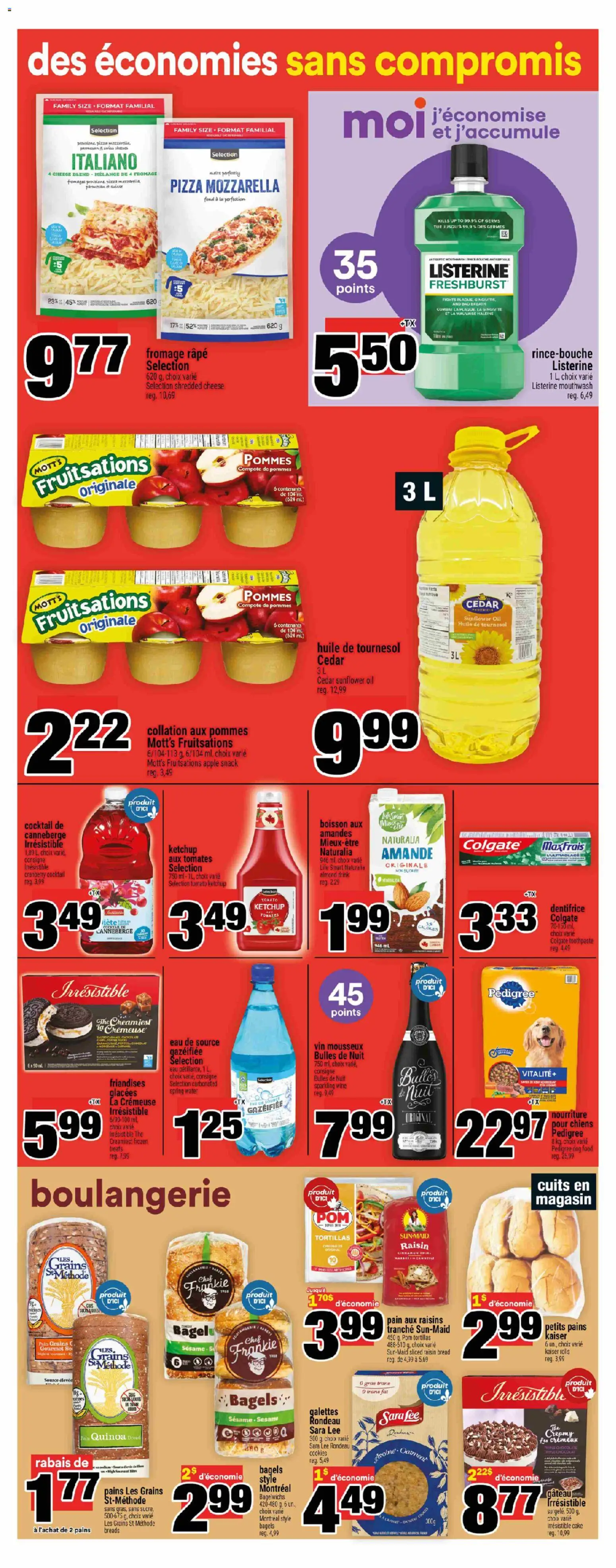 Super C flyer valid from 13.11.2025 | Page: 6 | Products: Ketchup, Cookies, Toothpaste, Bread