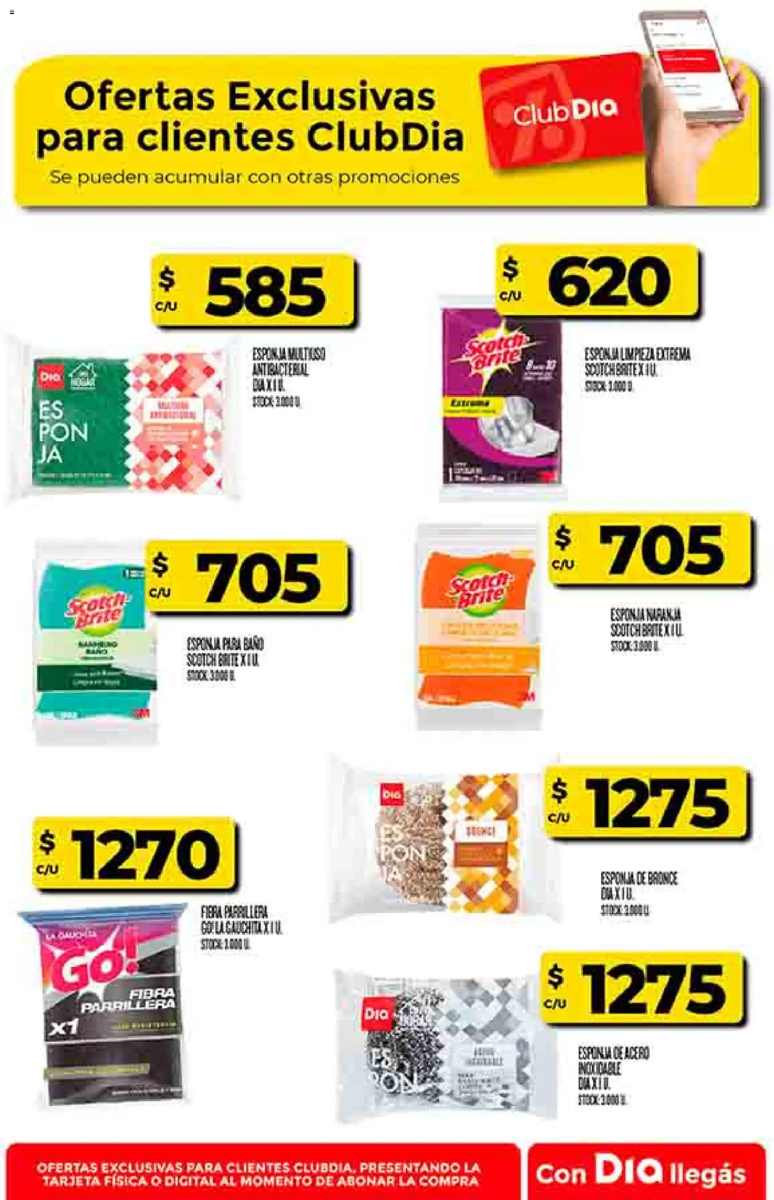 Supermercado DIA Ofertas │ válido desde el 02.01.2026 | Página: 49 | Productos: Baño, Esponja