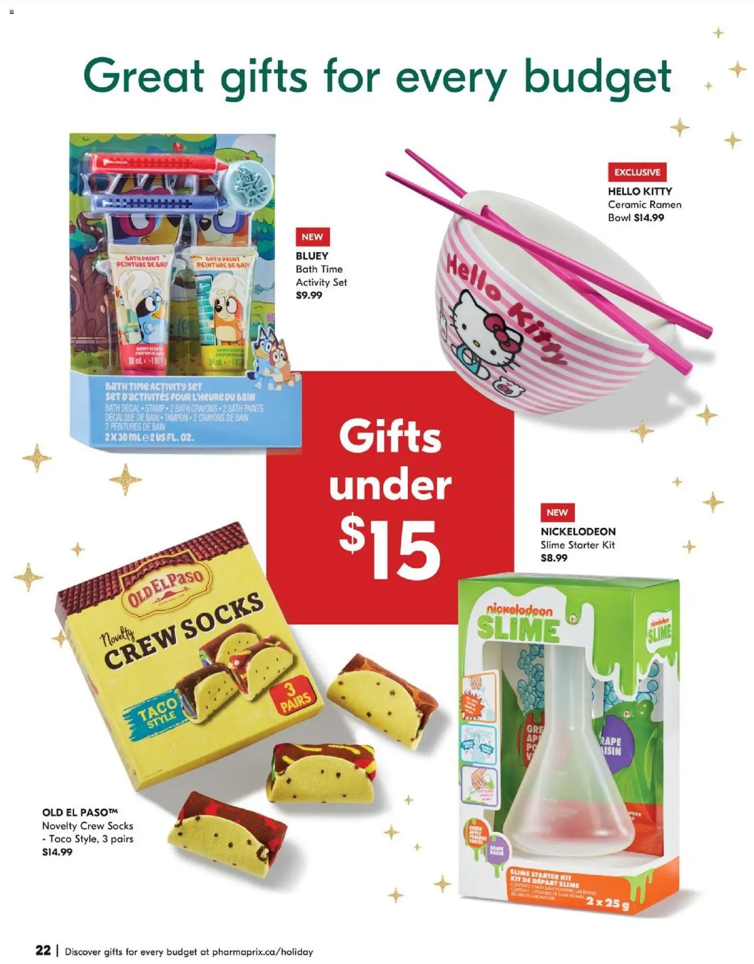 Pharmaprix flyer valid from 22.11.2025 | Page: 22 | Products: Bath, Shoes, Socks