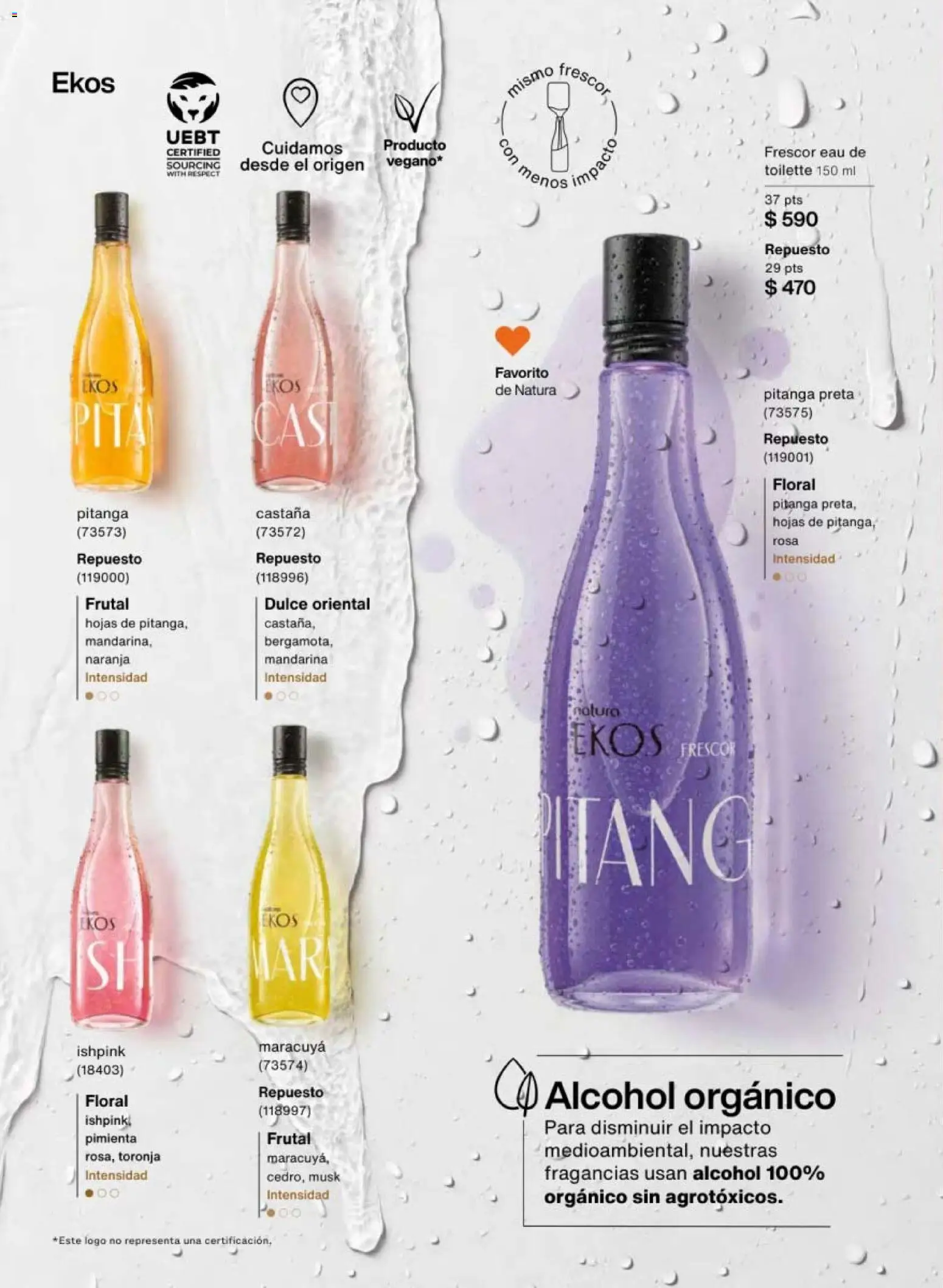 Nuevas ofertas de Natura válidas en toda la República Mexicana desde el 30.01.2026. ¡Encuentra las mejores ofertas en Natura campaña 3 2026! | Página: 46 | Productos: Pimienta, Toronja