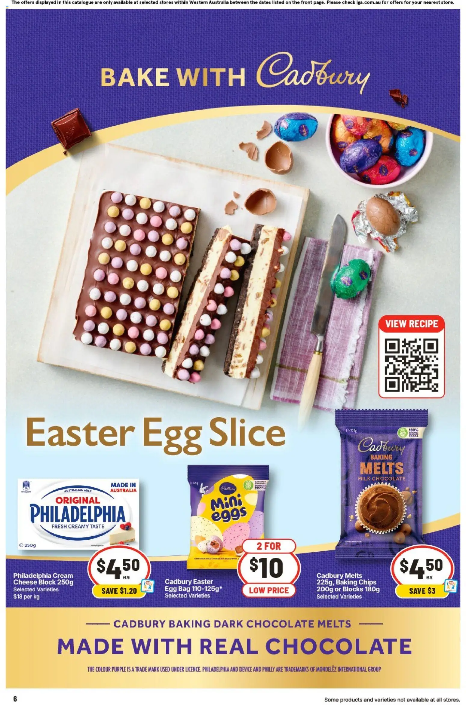 IGA catalogue - valid from 01.04.2026 | Page: 6 | Products: Milk, Eggs, Chips, Bag
