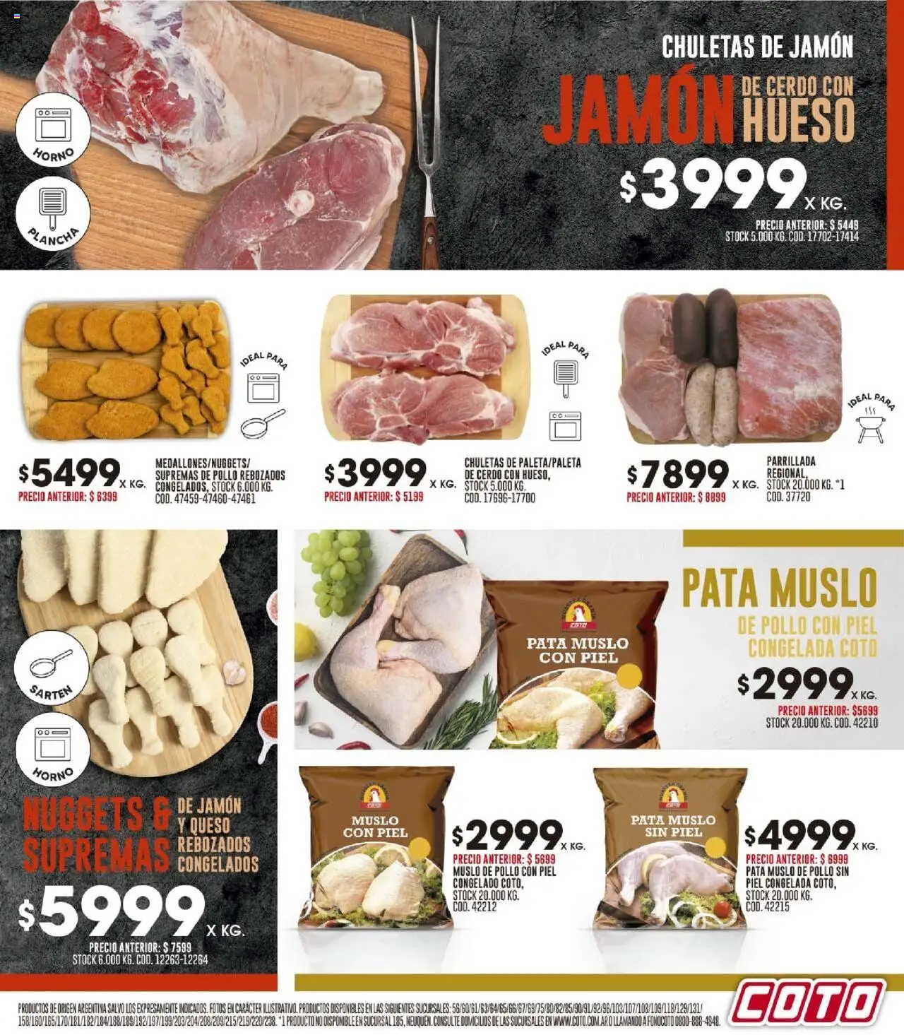 Coto ofertas │ válido desde el 15.09.2025 | Página: 5 | Productos: Horno, Pollo, Plancha, Cerdo