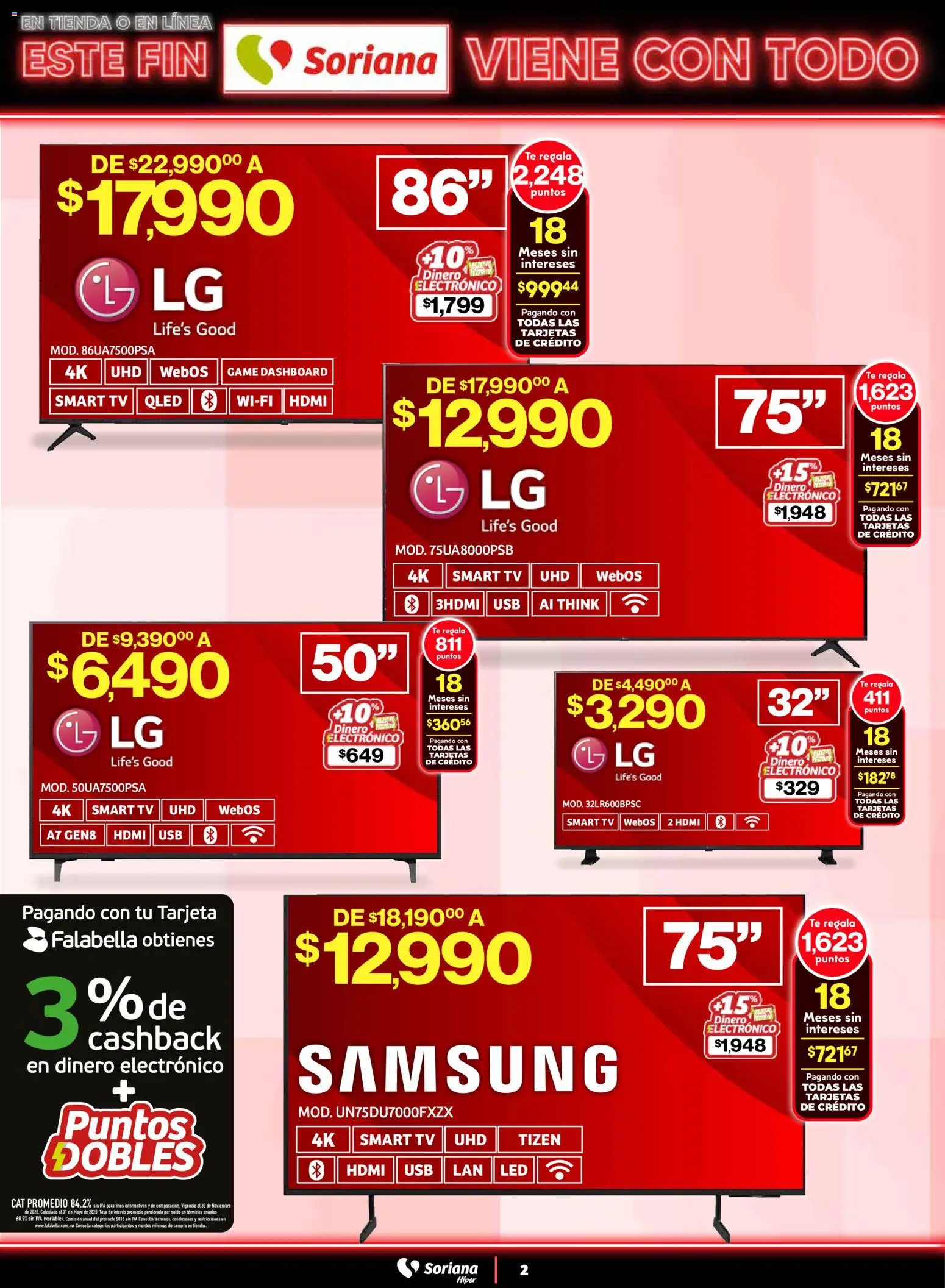 Nuevas ofertas de Soriana válidas en toda la República Mexicana desde el 05.11.2025. ¡Encuentra las mejores ofertas en Soriana - Este fin Soriana viene con todo Súper Nacional! | Página: 2 | Productos: Té