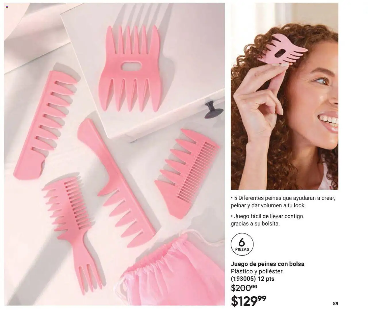 Nuevas ofertas de AVON válidas en toda la República Mexicana desde el 16.07.2025. ¡Encuentra las mejores ofertas en AVON - Casa & Estilo 12 2025! | Página: 90 | Productos: Bolsa, Juego