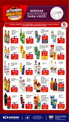Semar Supermercado - Ofertas Adega - Pré-Visualização do folheto da loja Semar Supermercado, válido de 12.09.2025