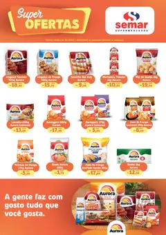Semar Supermercado ofertas Aurora  - Pré-Visualização do folheto da loja Semar Supermercado, válido de 17.03.2026 | Página: 1