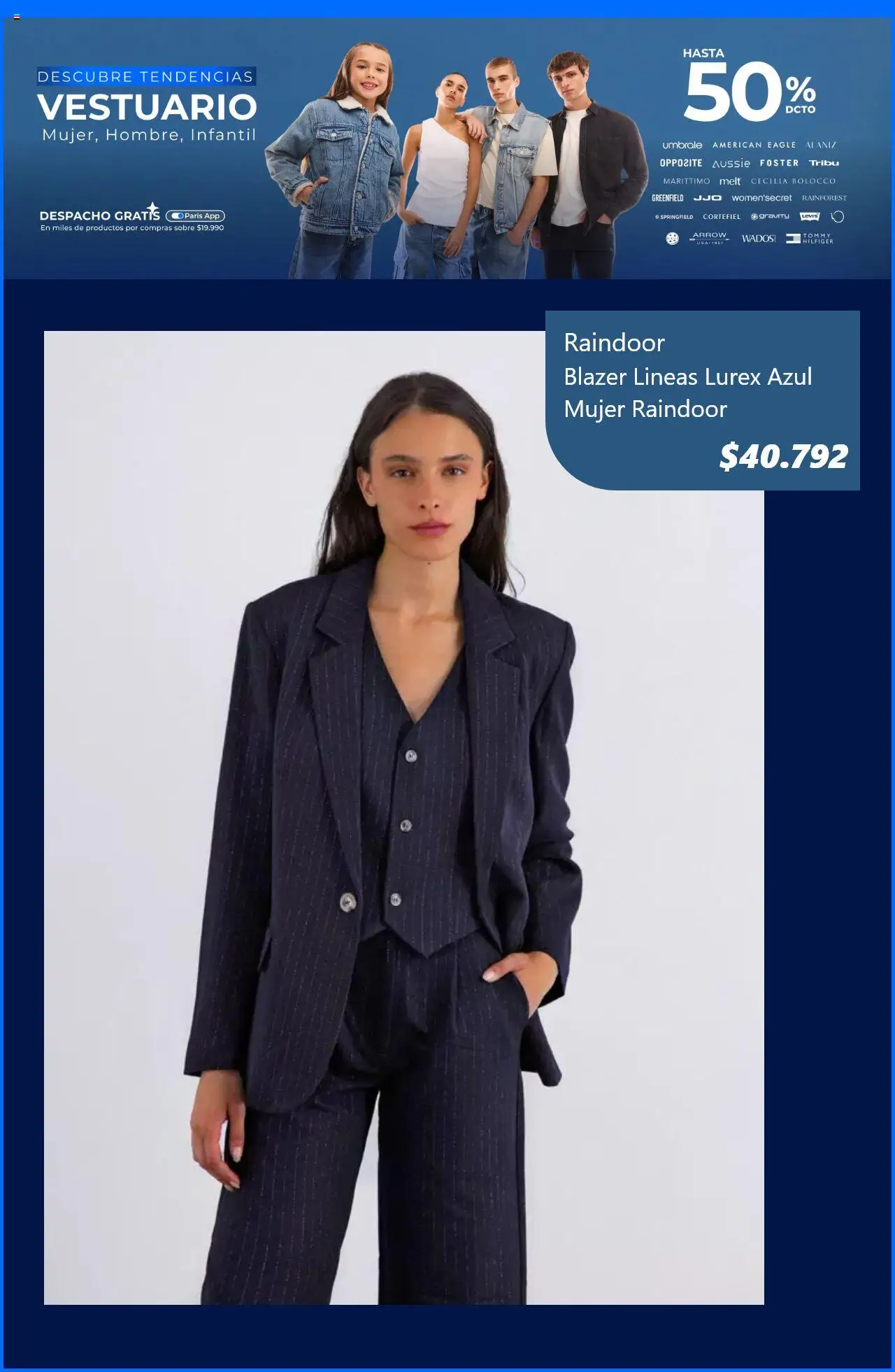 Paris ofertas  │ válido desde el 22.09.2025 | Página: 3 | Productos: Blazer, Sobre
