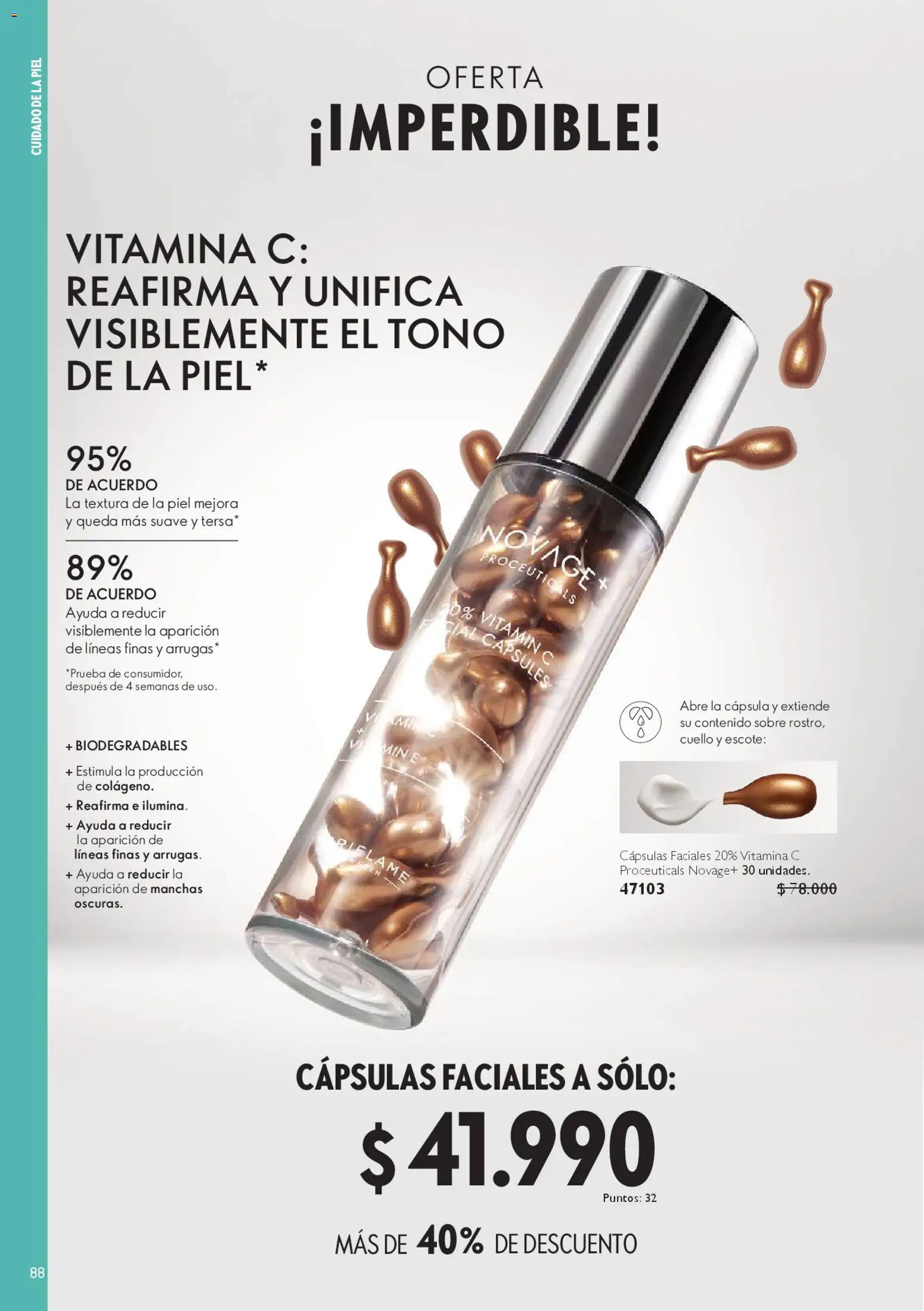 Oriflame ofertas  │ válido desde el 28.03.2026 | Página: 88 | Productos: Cuello, Sobre