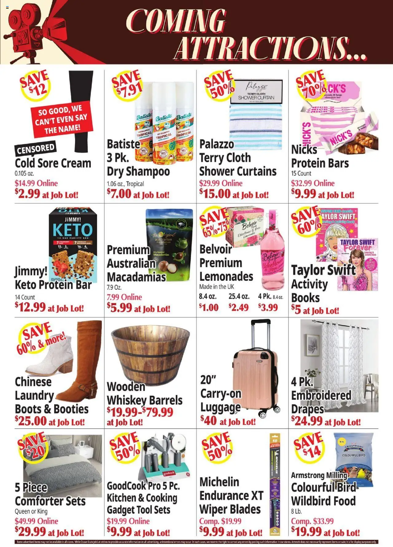 Ocean State Job Lot Weekly Ad - MA - valid from 16.10.2025 | Page: 13 | Products: Shower, Whiskey, Boots, Comforter