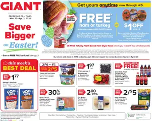 Preview of Giant weekly ads valid from 27.03.2026