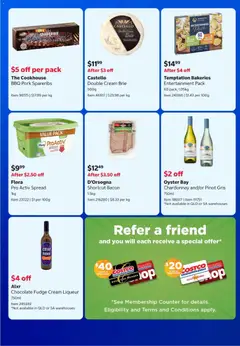 Preview of Costco Warehouse savings - valid from 16.02.2026 | Page: 10 | Products: Bacon, Chocolate, Pork, Cream