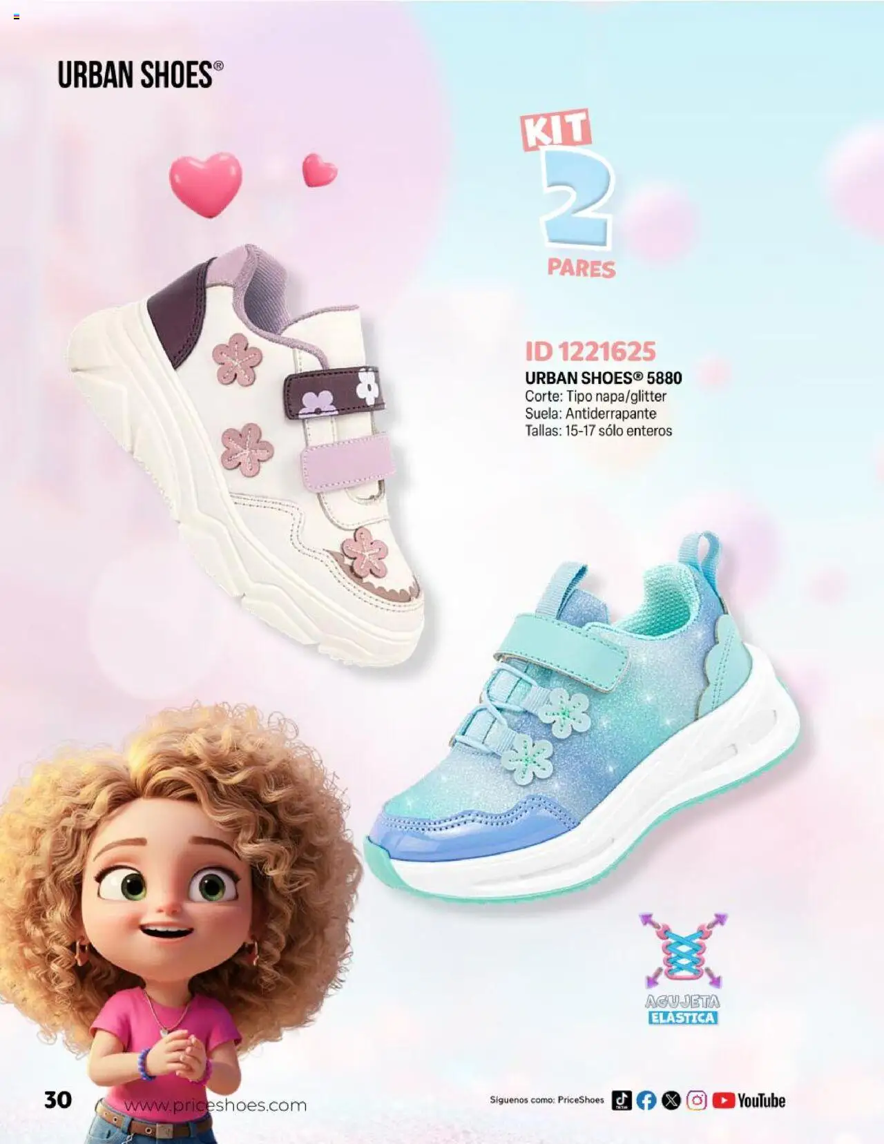 Nuevas ofertas de Price Shoes válidas en toda la República Mexicana desde el 23.04.2025. ¡Encuentra las mejores ofertas en Price Shoes catálogo Kids! | Página: 30