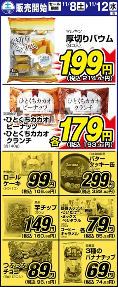 08.11.2025から有効なオファーを含む サンディ - リーフレット