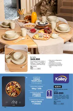 Leonisa - Catálogo -  Vista previa de la revista de la tienda Leonisa valido desde el 05.02.2026 | Página: 76 | Productos: Refrigerador, Cocina, Peso, Batería