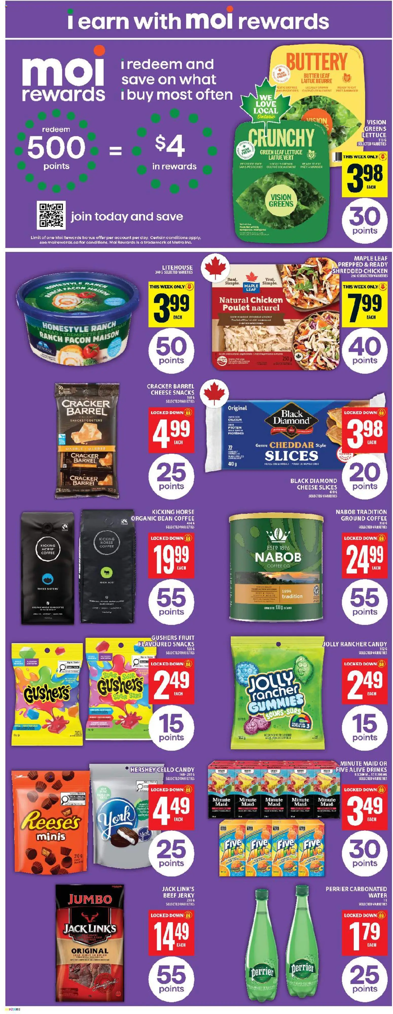 Food Basics flyer valid from 11.12.2025 | Page: 6 | Products: Beef, Butter, Cheese, Coffee