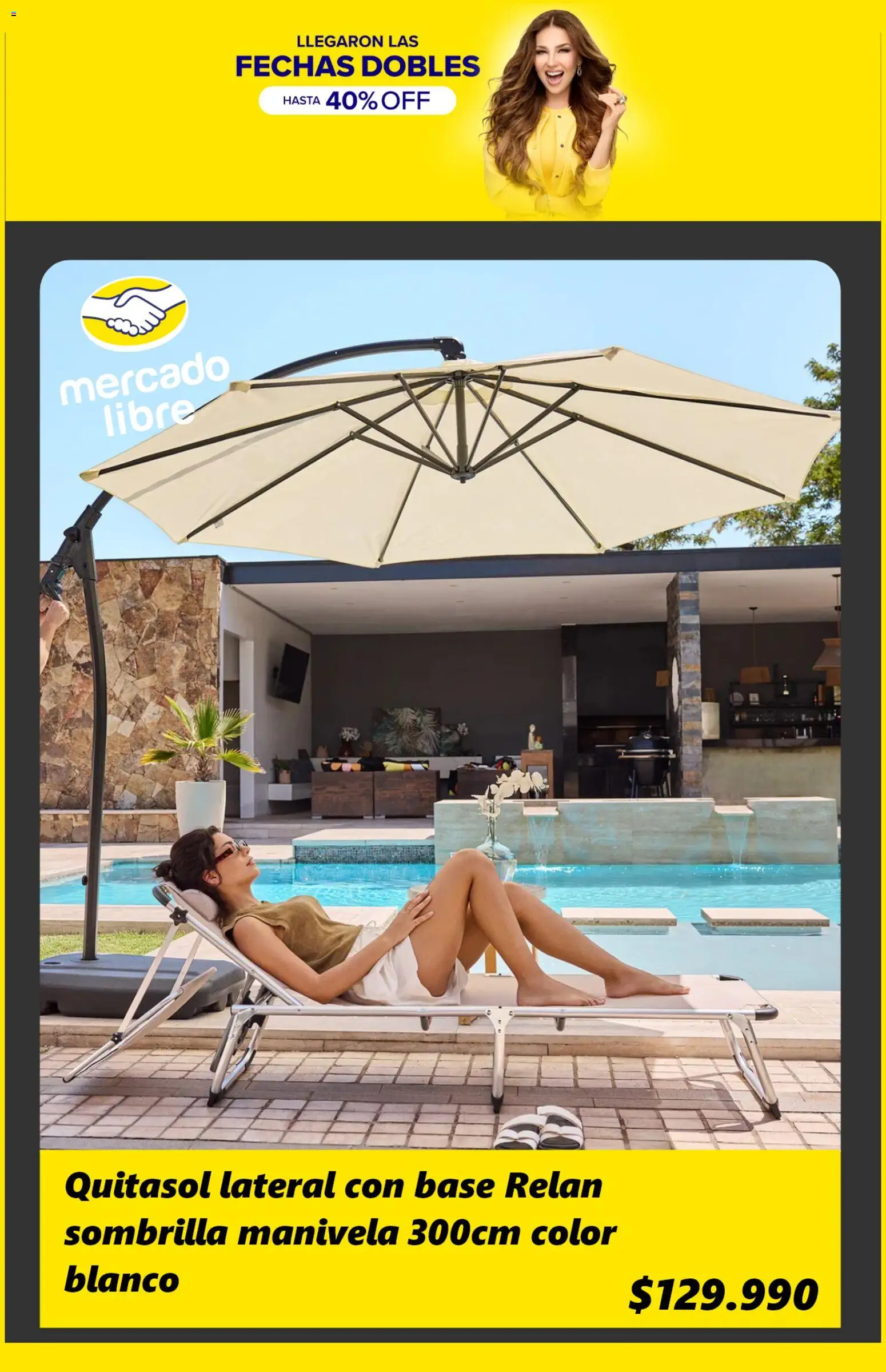 Mercado Libre ofertas  │ válido desde el 23.01.2026 | Página: 7 | Productos: Base, Sombrilla