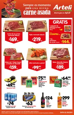 Vista previa de Arteli folleto Carne Express, nuevo folleto de la tienda, válido en México a partir del 17.04.2026