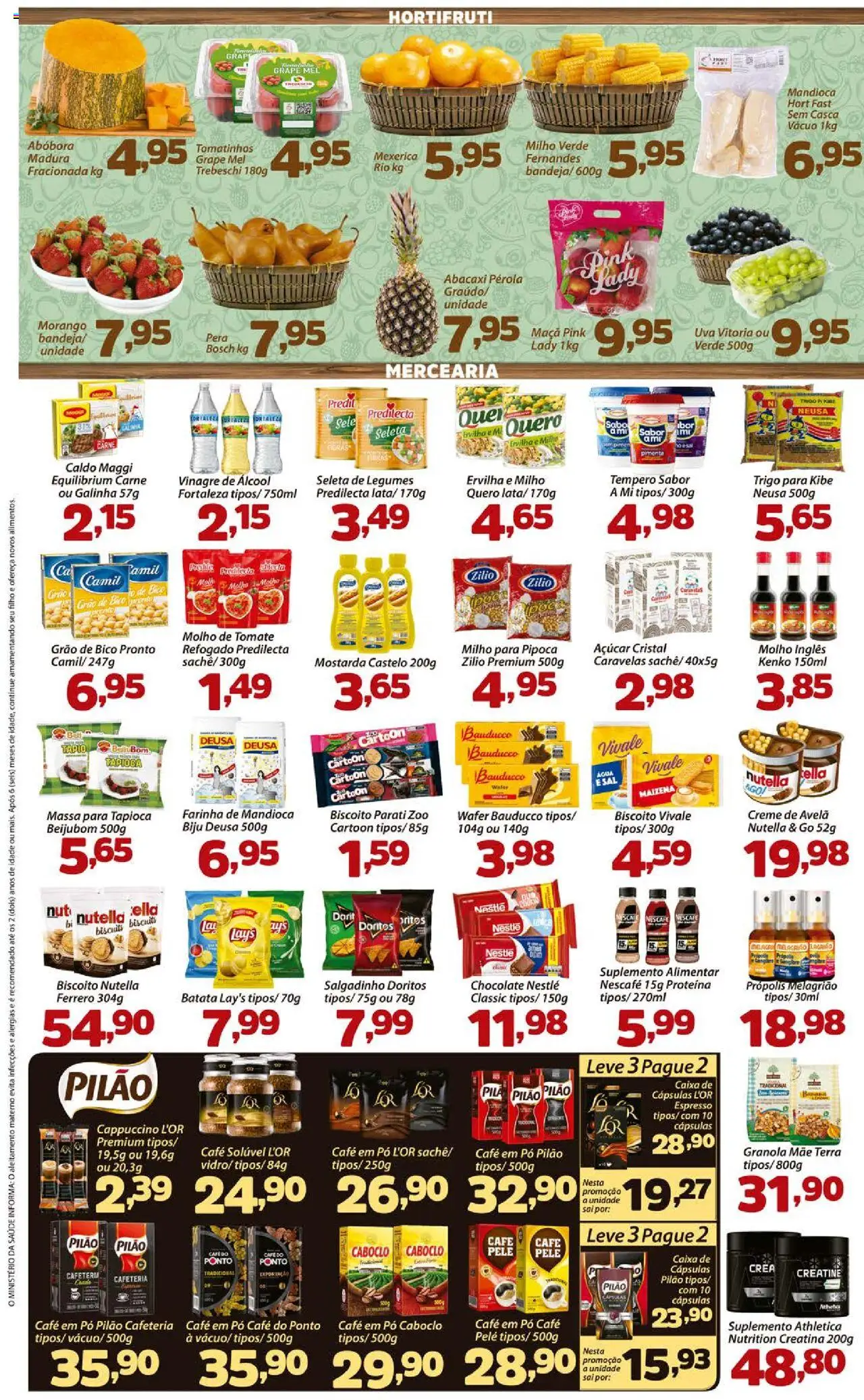Confiança Folheto - válido de 26.08.2025 | Página: 2 | Produtos: Ervilha, Biscoito, Café, Batata