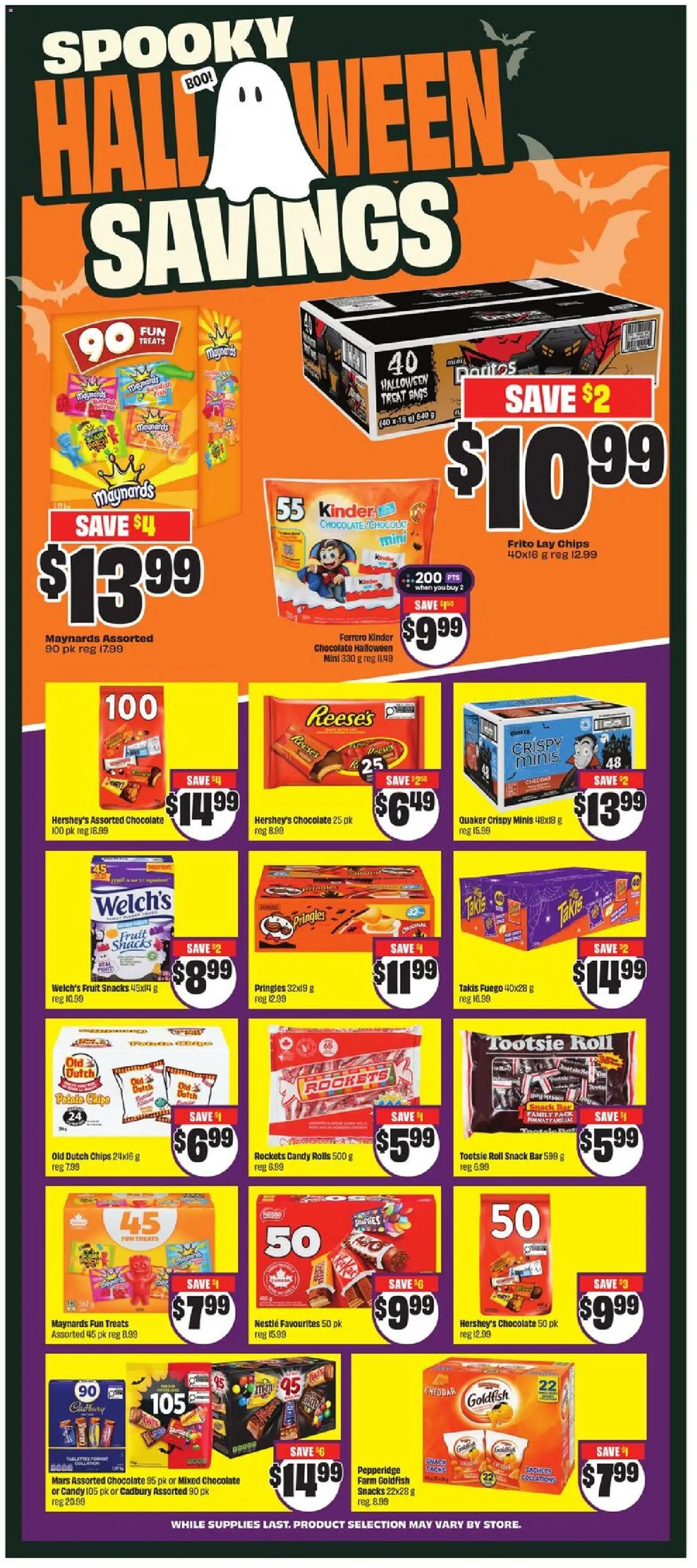 FreshCo flyer valid from 23.10.2025 | Page: 5 | Products: Chips, Chocolate