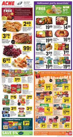 Preview of Acme weekly ads valid from 24.10.2025
