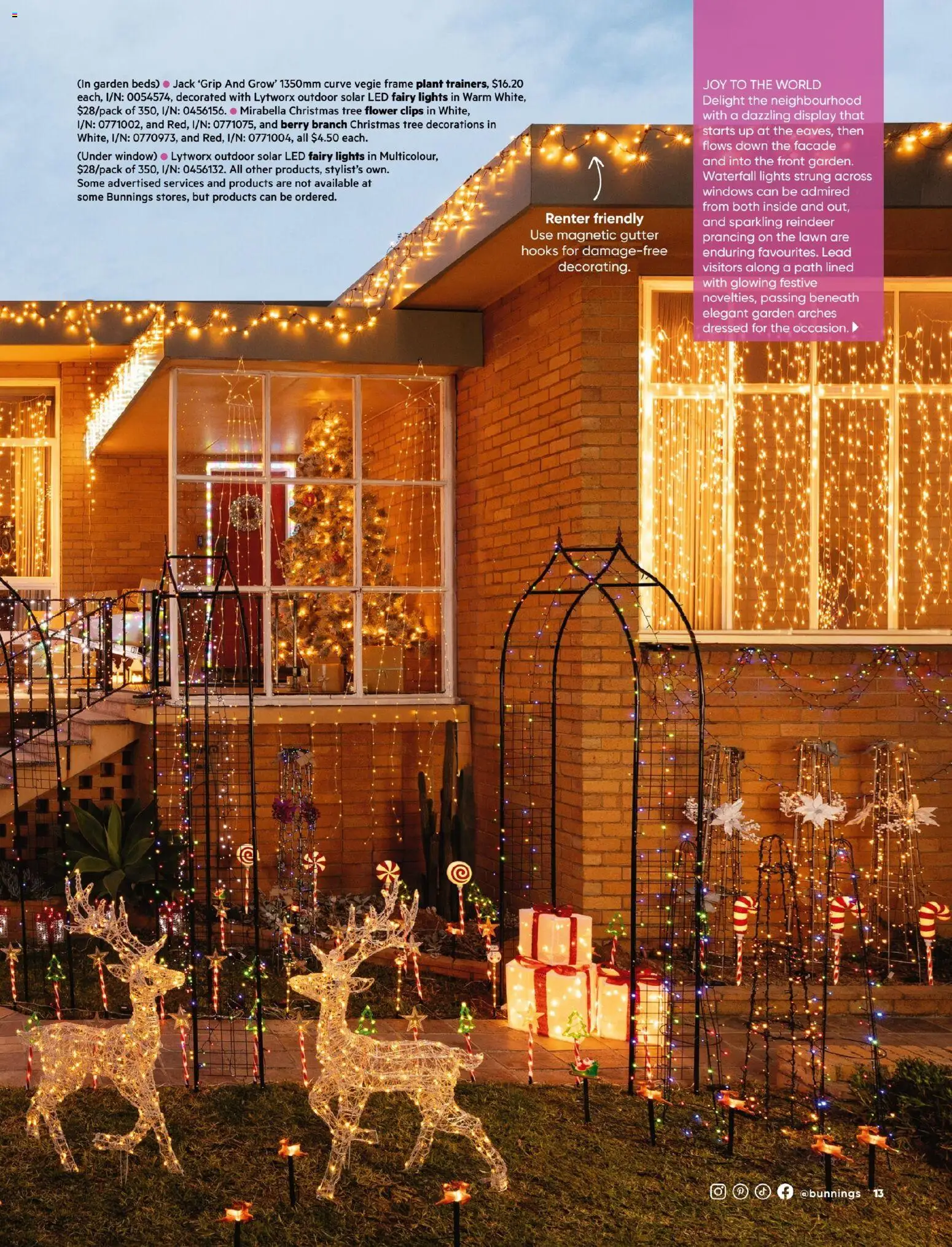 Bunnings Warehouse catalogue - valid from 01.11.2025 | Page: 13 | Products: Plant, Window, Clips