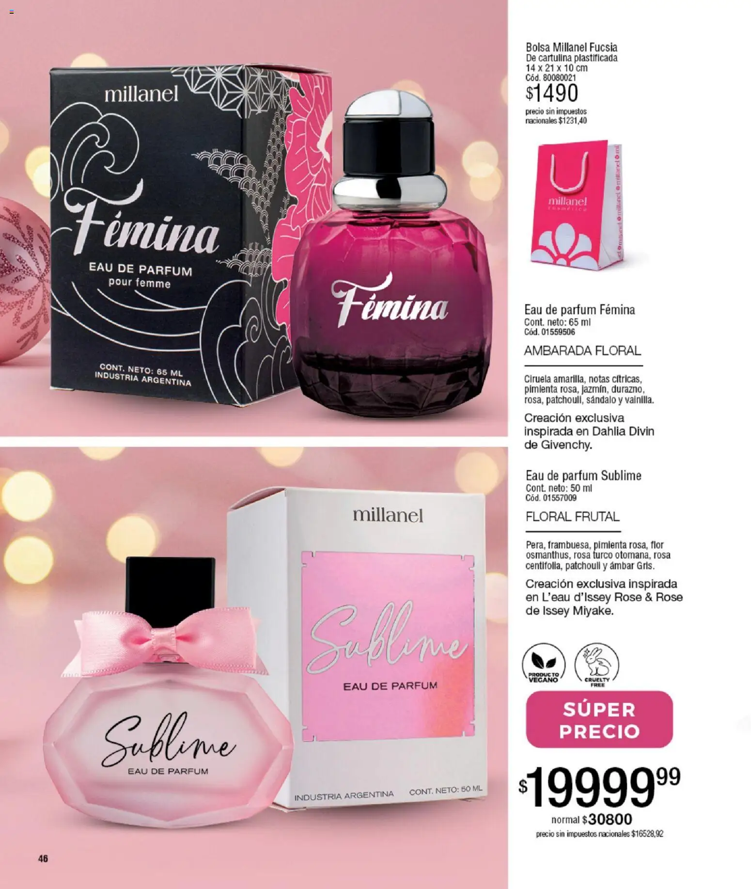 Millanel - Catálogo │ válido desde el 08.12.2025 | Página: 46 | Productos: Bolsa, Pimienta