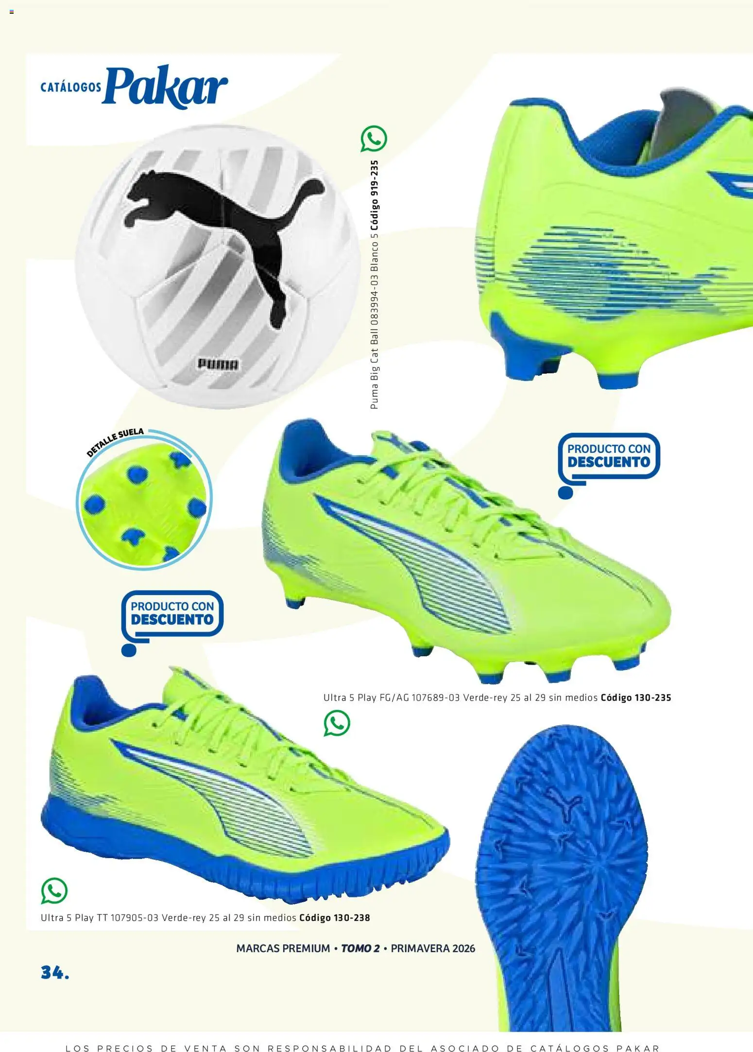 Nuevas ofertas de SC Pakar válidas en toda la República Mexicana desde el 27.02.2026. ¡Encuentra las mejores ofertas en SC Pakar catálogo Premium Men Tomo 2! | Página: 34