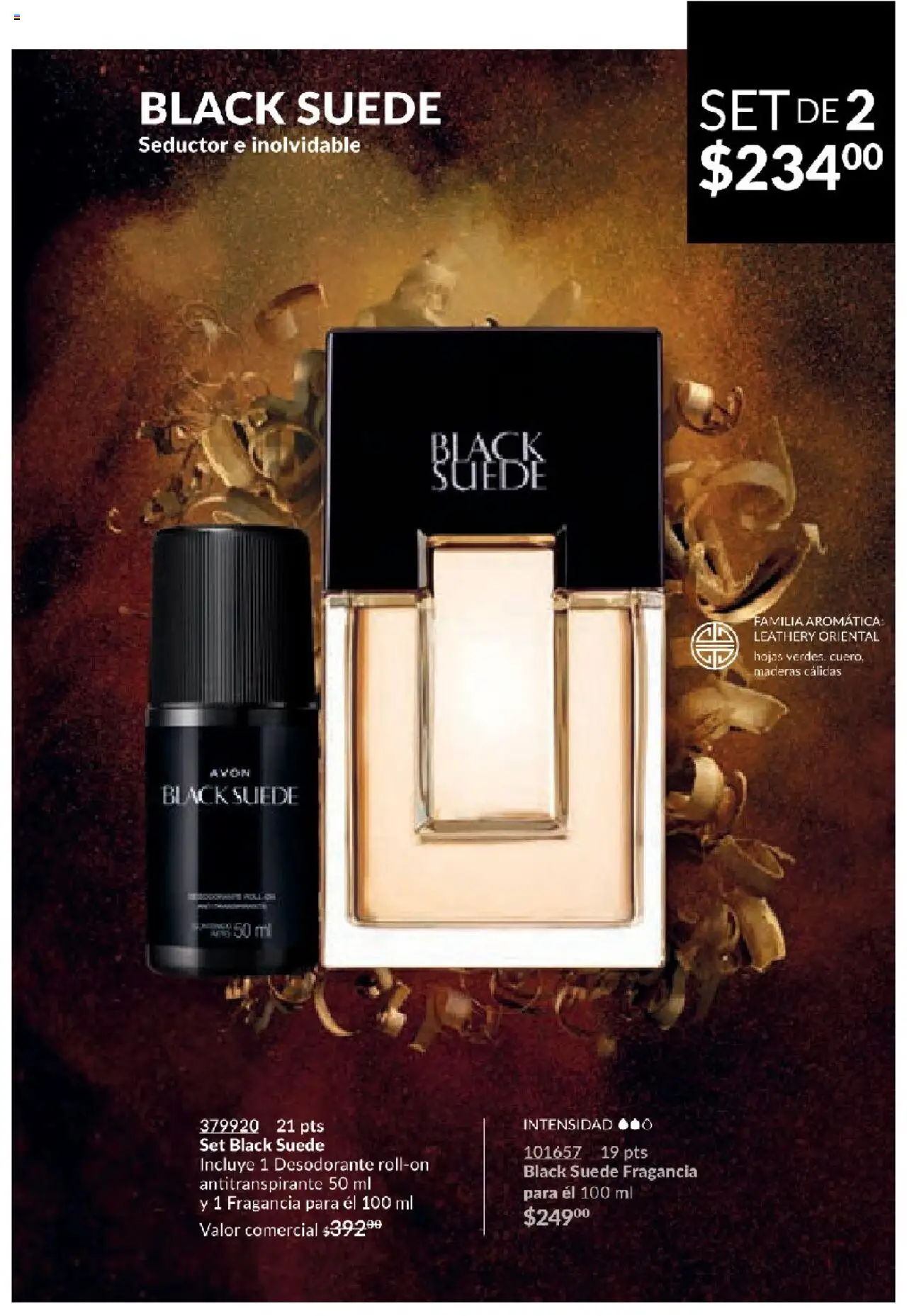 Nuevas ofertas de AVON válidas en toda la República Mexicana desde el 17.03.2025. ¡Encuentra las mejores ofertas en AVON campaña 7 2025! | Página: 88 | Productos: Desodorante, Antitranspirante, Fragancia