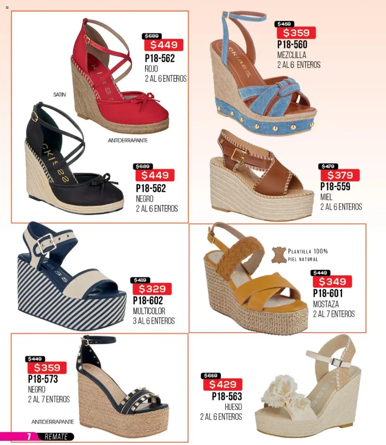 Nuevas ofertas de Cklass válidas en toda la República Mexicana desde el 13.08.2025. ¡Encuentra las mejores ofertas en Cklass - Catálogo Remate Total Ropa! | Página: 129 | Productos: Mostaza