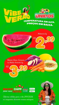 Supermercados Unidos - Ofertas da semana - Pré-Visualização do folheto da loja Supermercados Unidos, válido de 29.01.2026