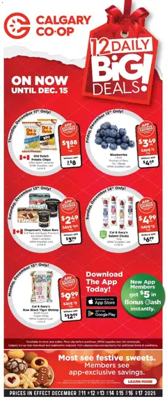 Preview of Calgary Co-op weekly flyer / circulaire from shop Calgary Co-op valid from 11.12.2025
