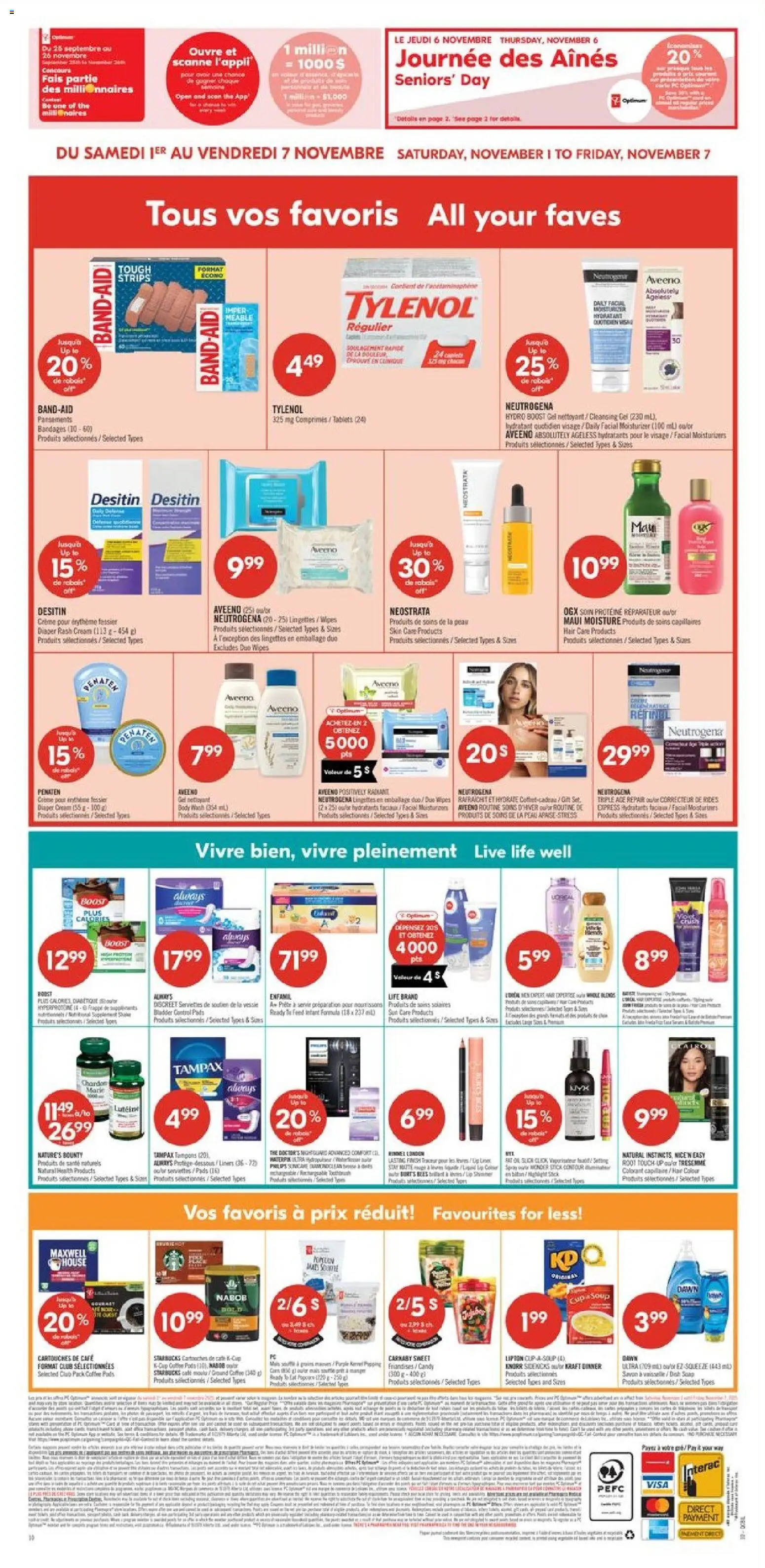 Pharmaprix flyer valid from 01.11.2025 | Page: 21 | Products: PC, Soap, Body wash, Coffee