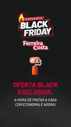 Ferreira Costa Black Friday - Pré-Visualização do folheto da loja Ferreira Costa, válido de 18.10.2025