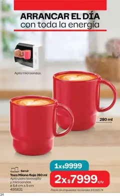 Tupperware Folleto │ válido desde el 11.08.2025 | Página: 35 | Productos: Taza