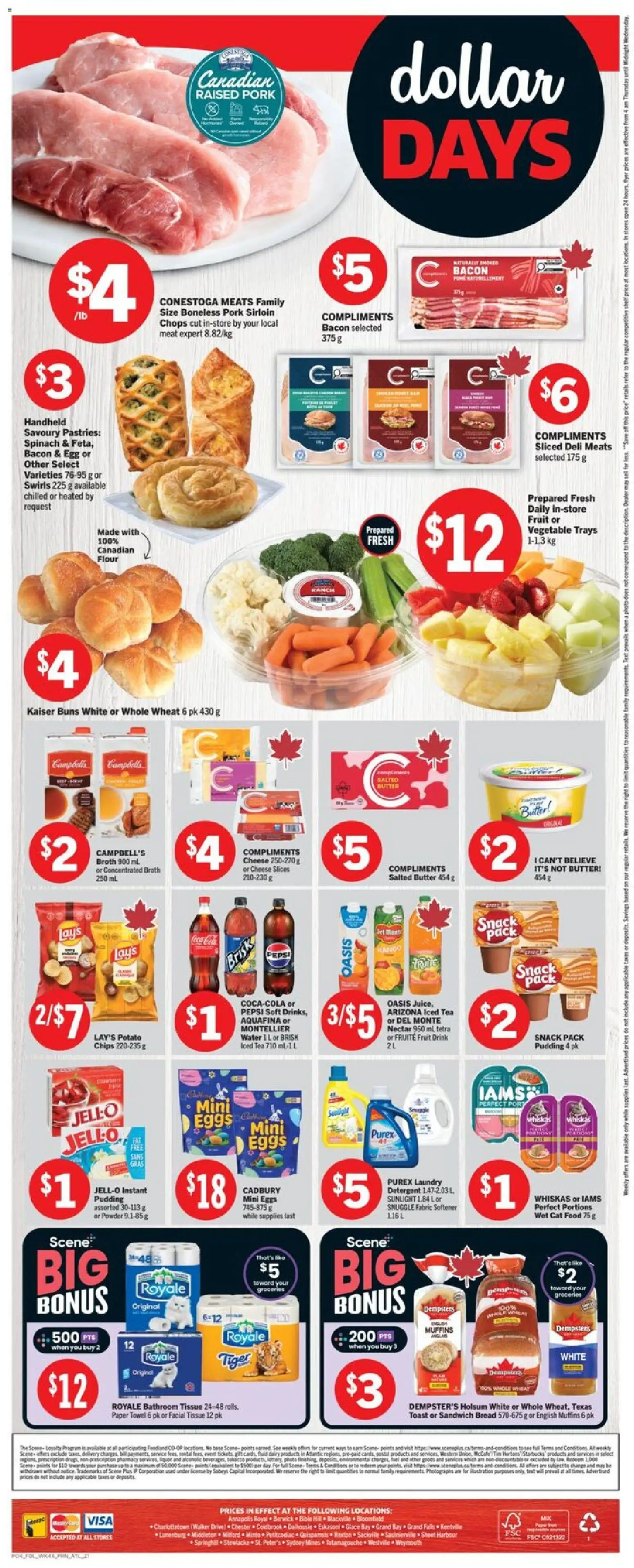 Foodland flyer valid from 26.02.2026 | Page: 2 | Products: Tea, Chips, Powder, Eggs