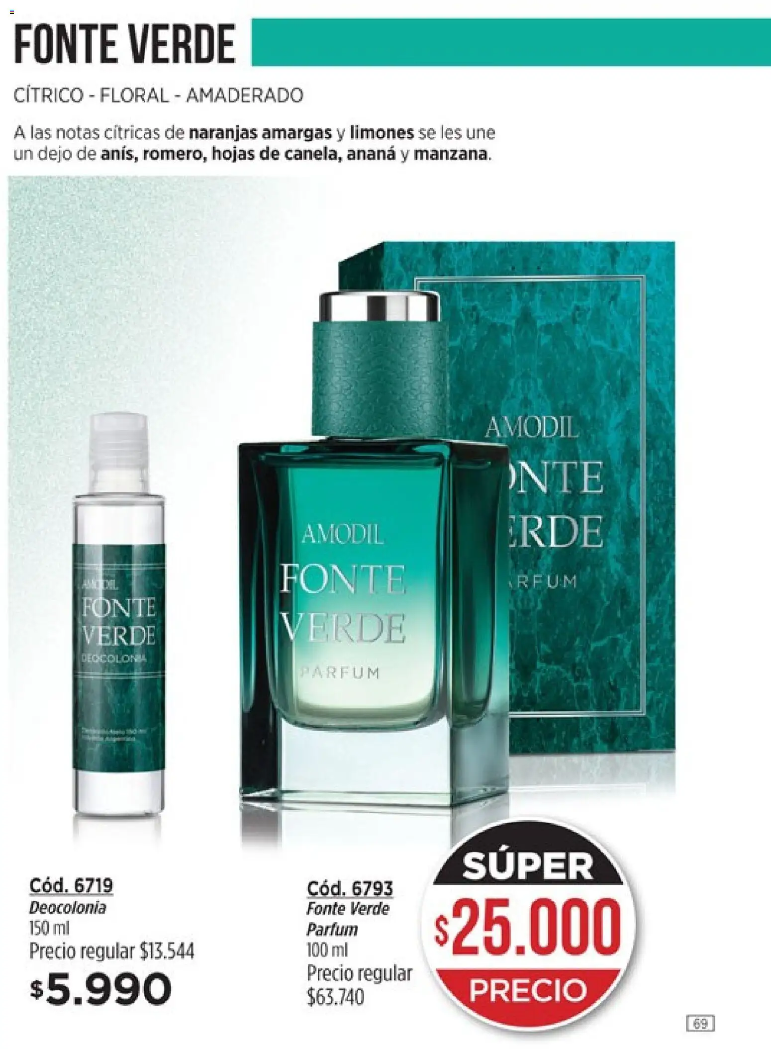 Catálogo Amodil Campaña 4 │ válido desde el 01.03.2026 | Página: 69 | Productos: Ananá, Naranjas